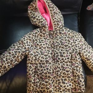 Girls puffy winter coat